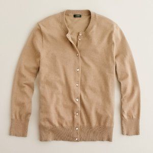 J. Crew Tan Cardigan